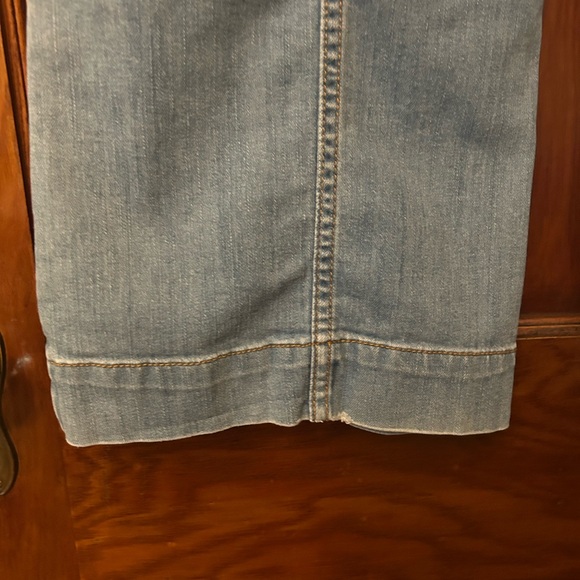 Free People Low Rise Flare Denim Blue Jeans Size 29 Sun Bum - Picture 6 of 13